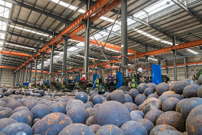 根河网架配件车间